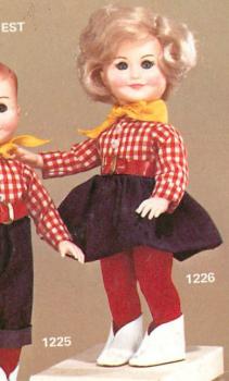 Effanbee - Bobbsey Twins - Out West - Flossie - Doll